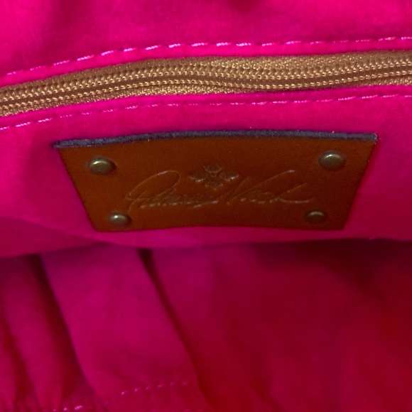 Patricia Nash Lesa Straw Bag Woven Pastel Multi - Picture 5 of 6